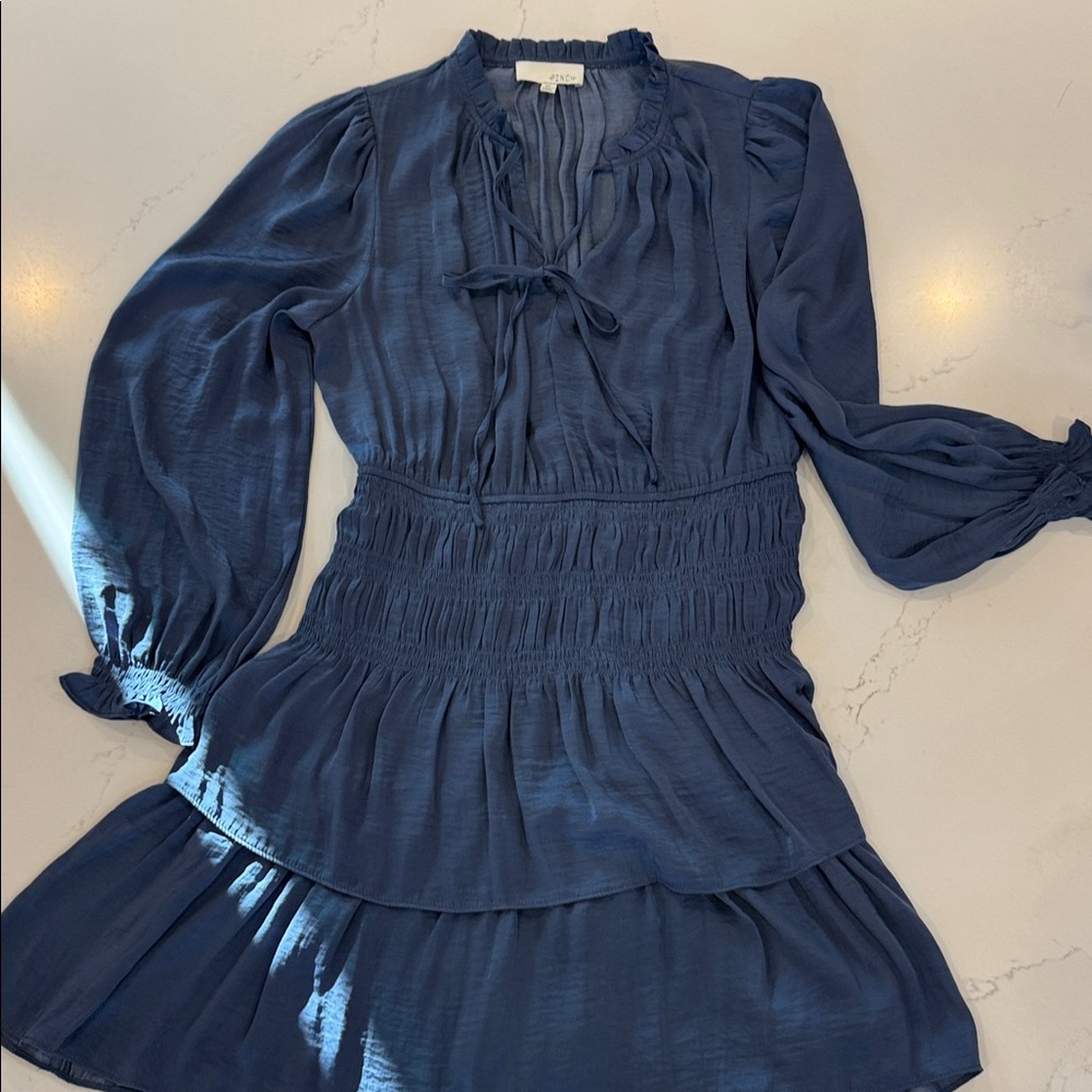 Pinch Midnight Blue Long Sleeve Dress